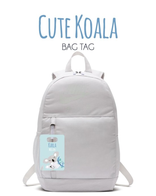 Tag Cute Koala