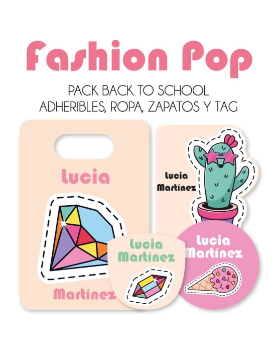 Pack Back to School Fashion Pop