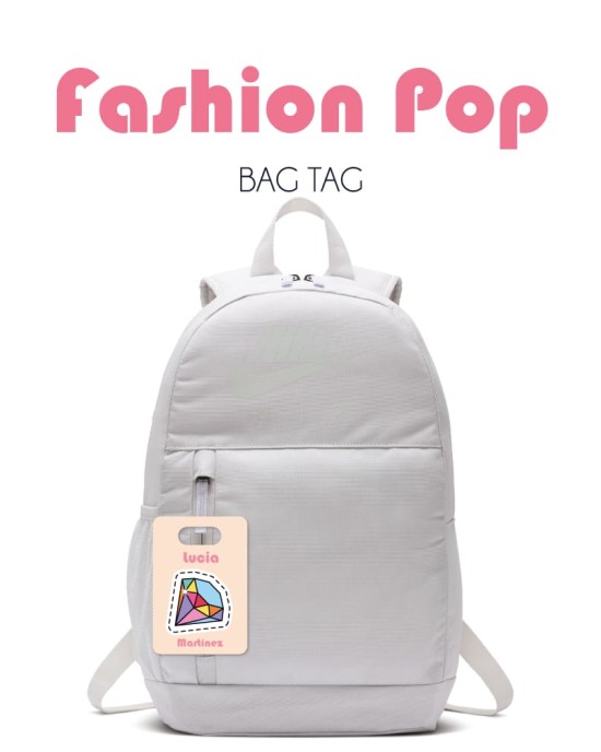 Tag Fashion Pop | Bag Tags