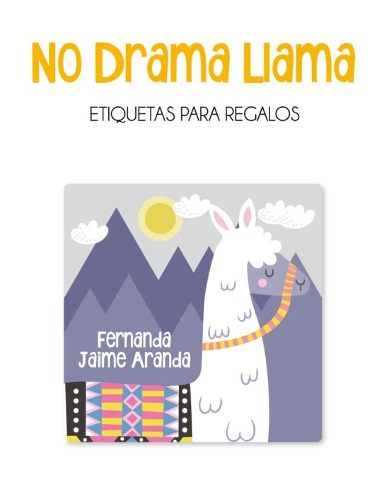 Regalo No Drama Llama