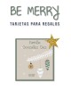 Navidad Tarjetas Be Merry