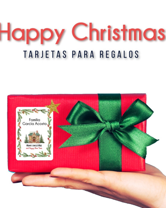 Navidad Tarjetas Happy Christmas