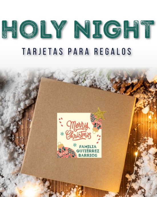 Navidad Tarjetas Holy Night