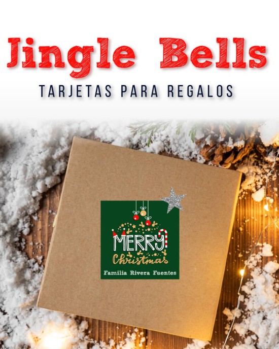 Navidad Tarjetas Jingle Bells