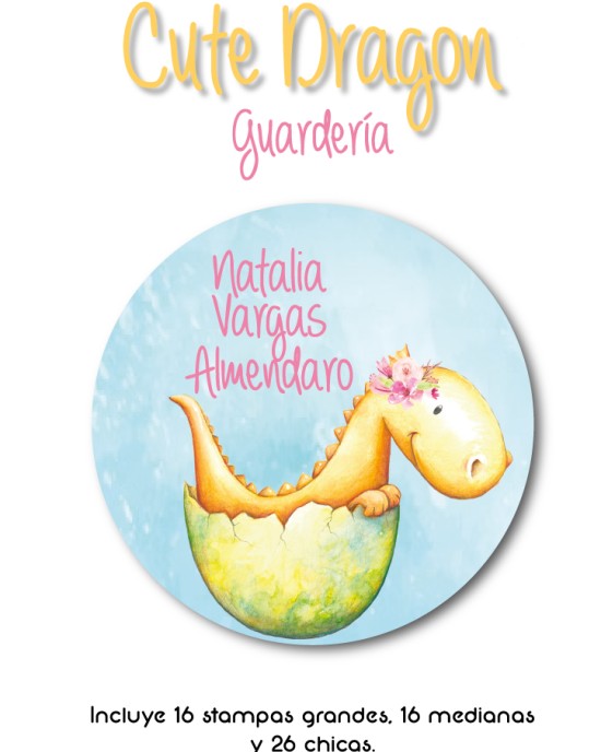 Guarderia Cute Dragon