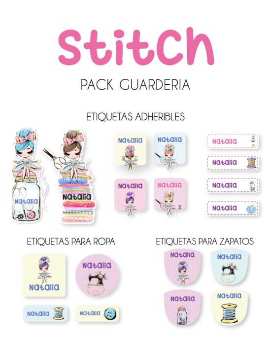 Kit Guarderia Stitch