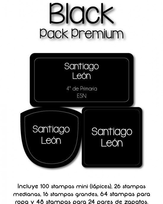 Pack Premium Ropa, Zapatos y Escuela Black | Pack Premium