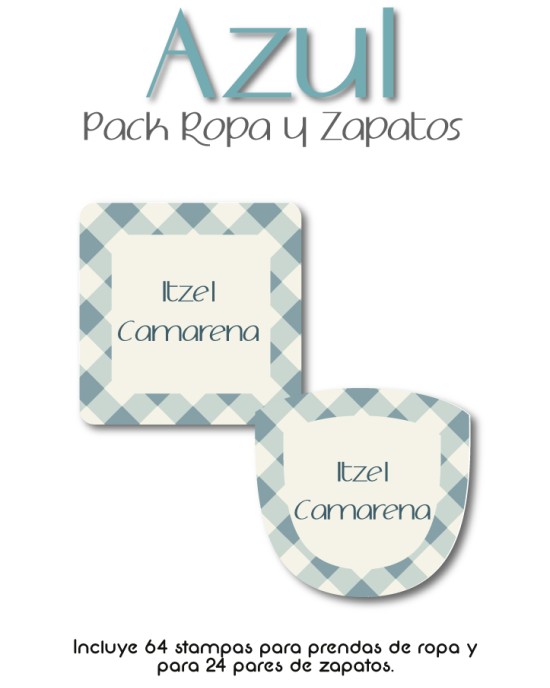 Pack Ropa y Zapatos Azul