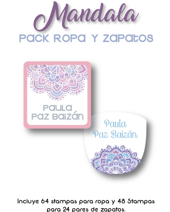 Pack Ropa y Zapatos Mandala