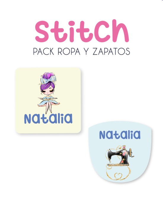 Pack Ropa y Zapatos Stitch