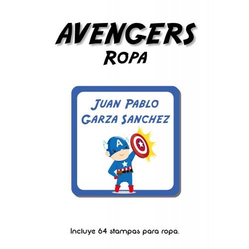 Pack Ropa y Zapatos Avengers - Pack Clothes & Shoes Avengers