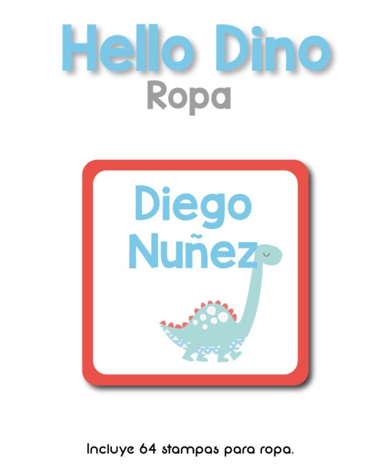 Ropa Hello Dino