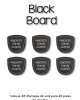 Pack Escuela y Zapatos Blackboard | Pack Adheribles y Zapatos