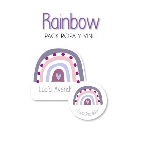 Pack Ropa y Escuela Rainbow - Pack Clothes & School Rainbow